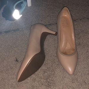Worn Nude Heels